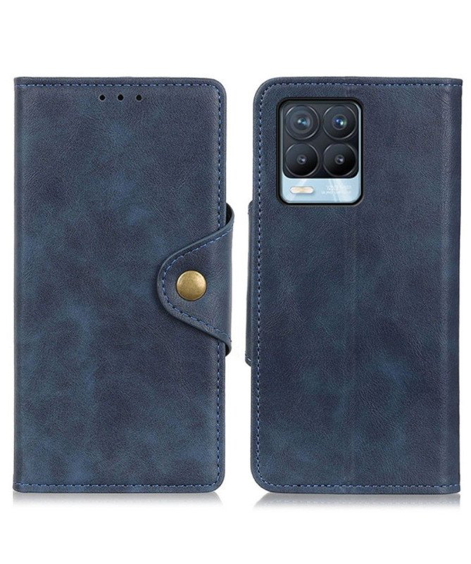 Housse Realme 8 / 8 Pro Full Protect Simili Cuir Mat