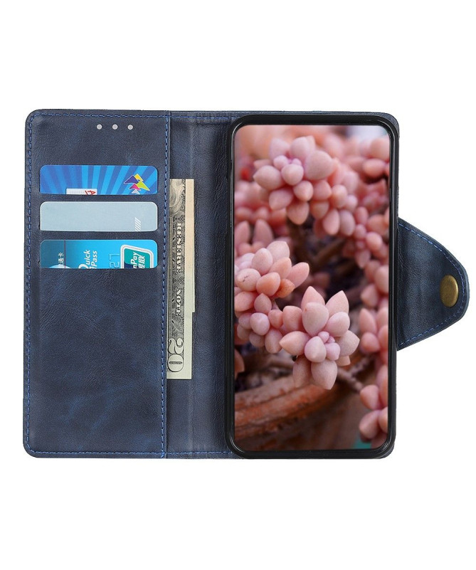 Housse Realme 8 / 8 Pro Full Protect Simili Cuir Mat