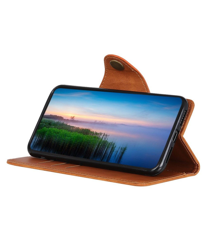 Housse Realme 8 / 8 Pro Full Protect Simili Cuir Mat