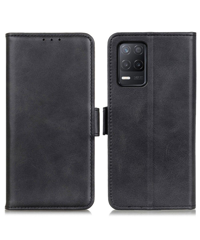 Étui Realme 8 / 8 Pro portefeuille simili cuir mat