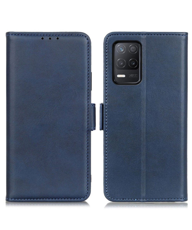Étui Realme 8 / 8 Pro portefeuille simili cuir mat