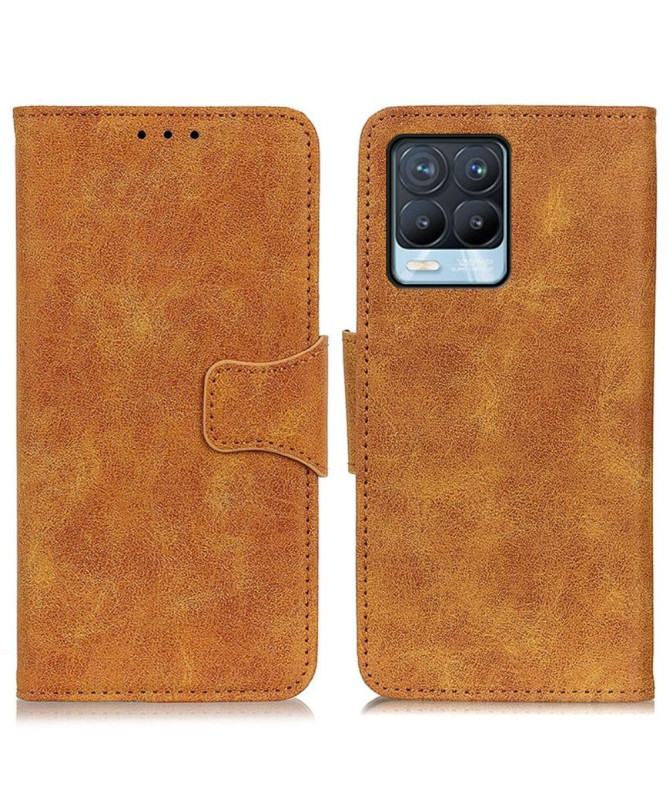 Étui Realme 8 / 8 Pro Edouard simili cuir vintage