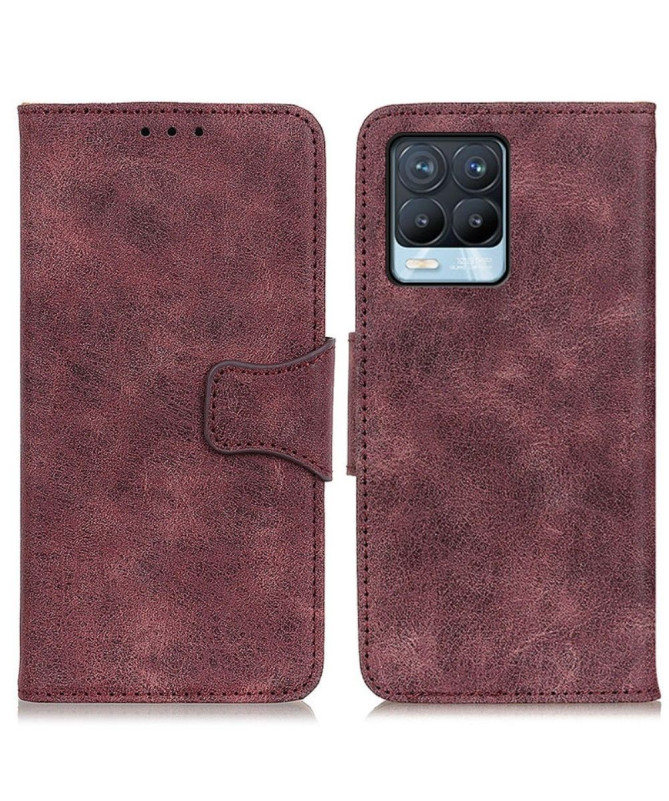 Étui Realme 8 / 8 Pro Edouard simili cuir vintage