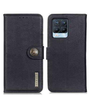 Housse Realme 8 / 8 Pro KHAZNEH Effet Cuir Porte-Cartes