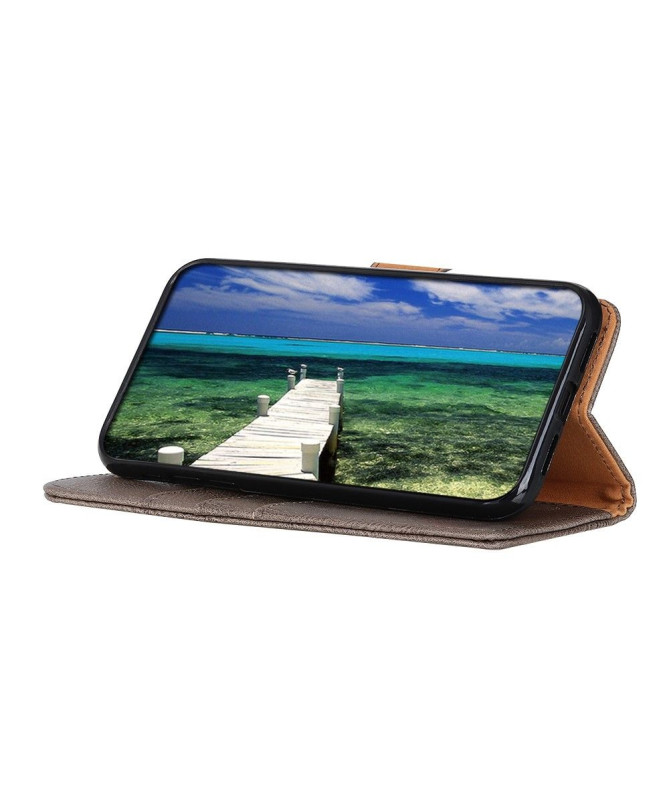 Housse Realme 8 / 8 Pro KHAZNEH Effet Cuir Porte-Cartes