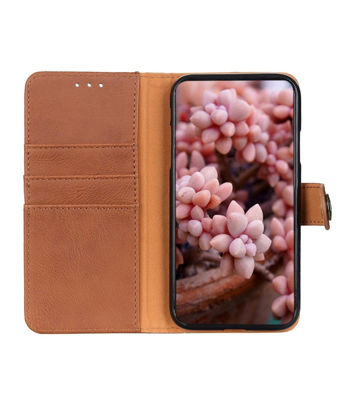 Housse Realme 8 / 8 Pro KHAZNEH Effet Cuir Porte-Cartes