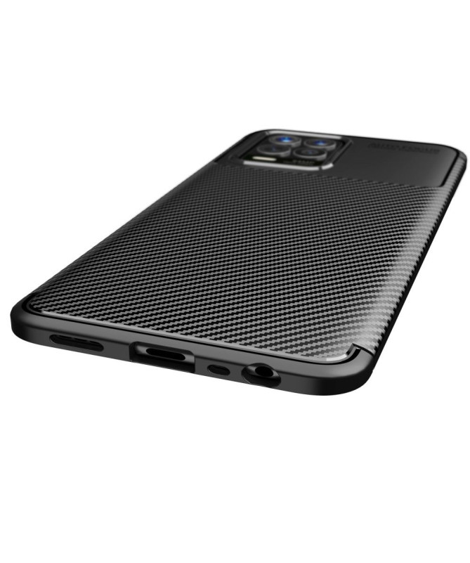 Coque Realme 8 / 8 Pro style fibre de carbone