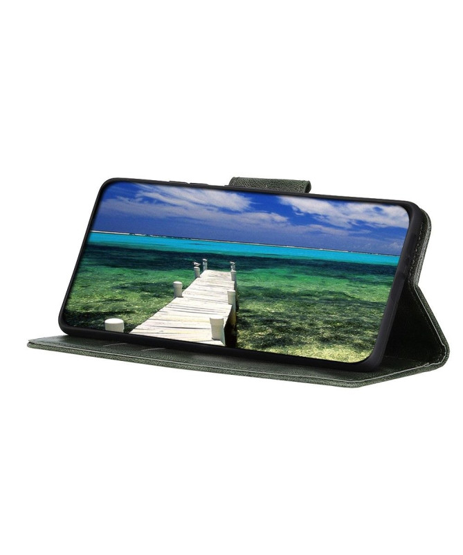 Housse Realme 8 / 8 Pro Folio Simili Cuir Fonction Support