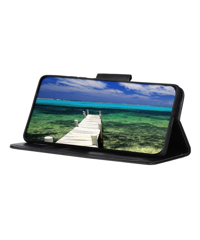 Housse Realme 8 / 8 Pro Folio Simili Cuir Fonction Support