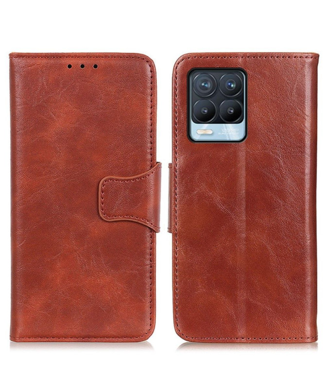 Étui Realme 8 / 8 Pro Edouard simili cuir classique