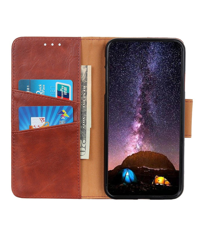 Étui Realme 8 / 8 Pro Edouard simili cuir classique