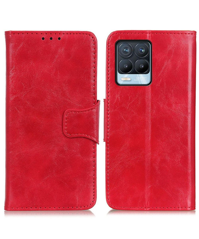 Étui Realme 8 / 8 Pro Edouard simili cuir classique