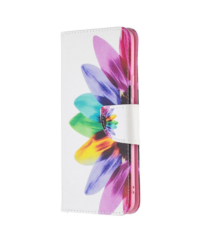 Housse Realme 8 / 8 Pro pétales colorés