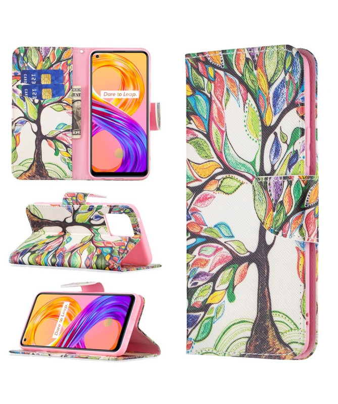 Housse Realme 8 / 8 Pro dessin arbre