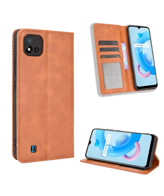 Étui Realme C11 2021 Le Cirénius Style Cuir