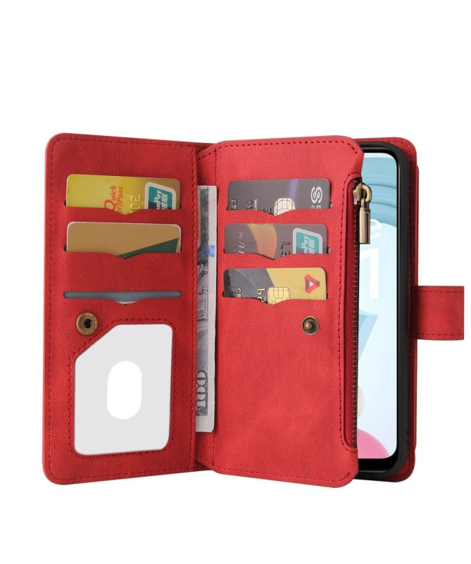 Housse portefeuille Realme C21 à lanière