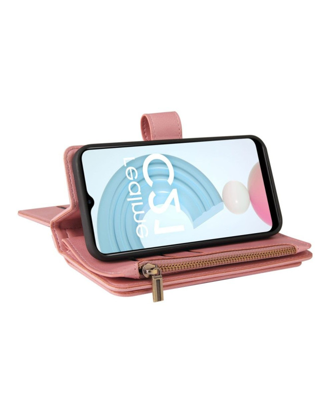Housse portefeuille Realme C21 à lanière