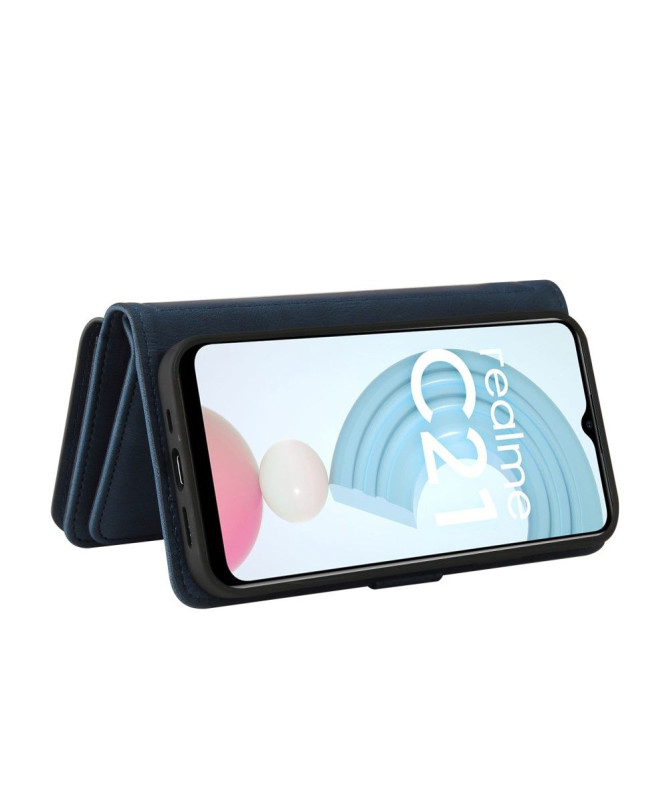 Housse portefeuille Realme C21 à lanière