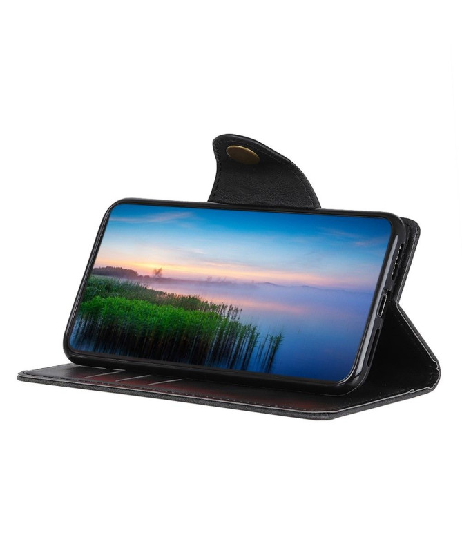 Housse Realme C21 Full Protect Simili Cuir Mat
