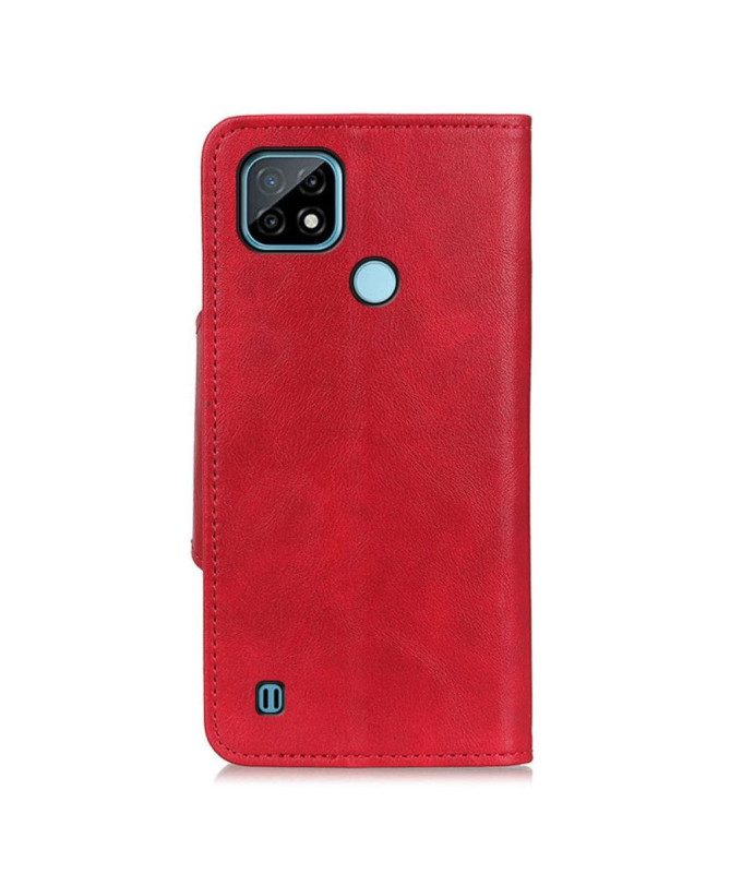 Housse Realme C21 Full Protect Simili Cuir Mat