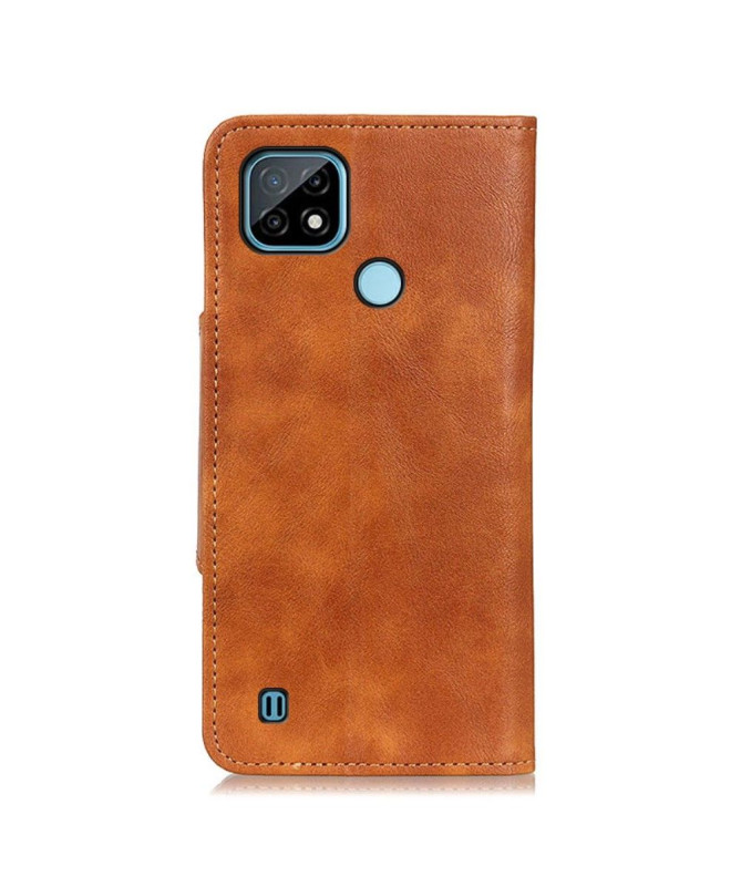 Housse Realme C21 Full Protect Simili Cuir Mat