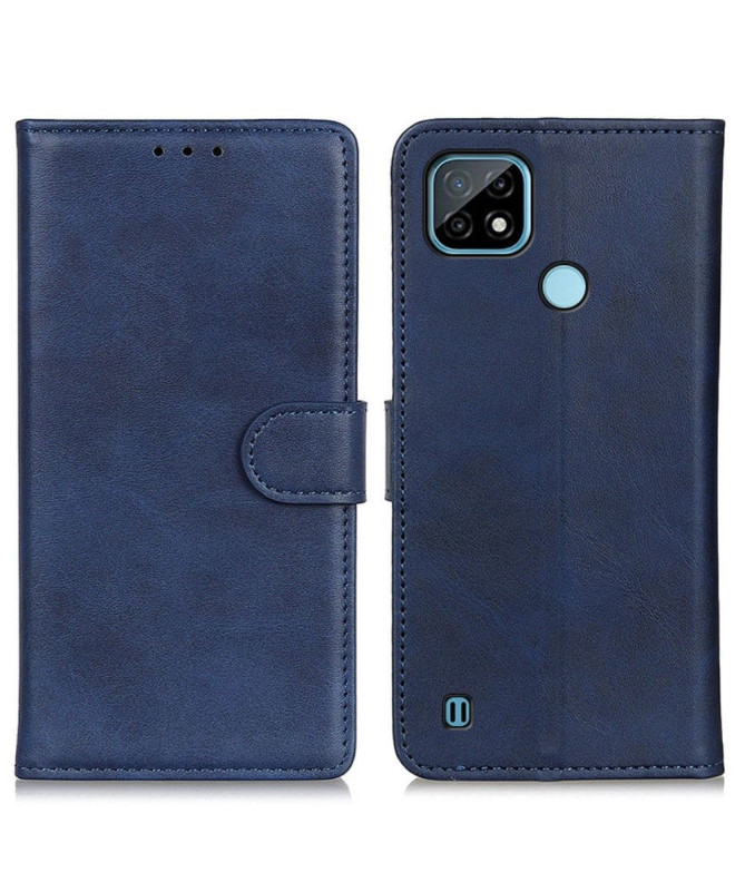 Housse Realme C21 Marius effet cuir mat