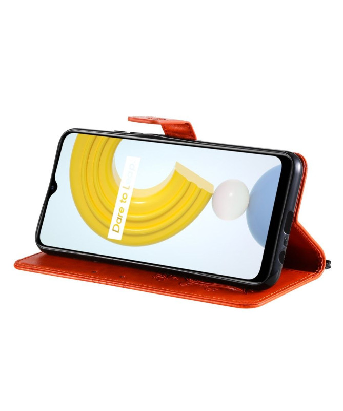 Housse Realme C21 Papillons fonction support