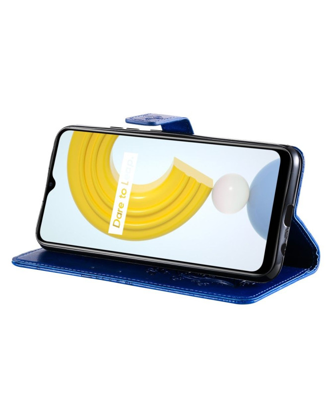 Housse Realme C21 Papillons fonction support