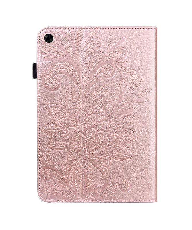 Housse Realme Pad fleur dentelle chic