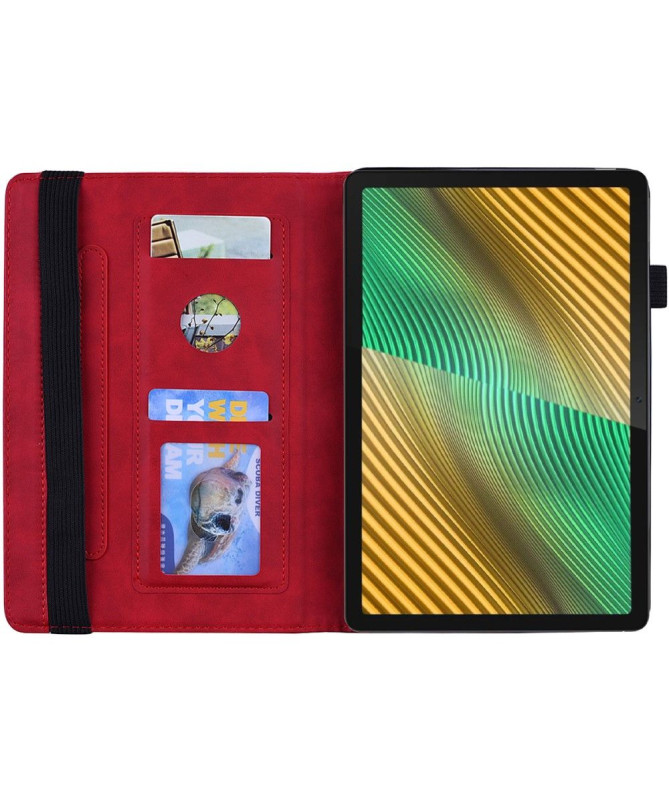 Housse Realme Pad Leïla fleur oriental