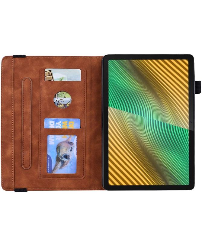 Housse Realme Pad Leïla fleur oriental