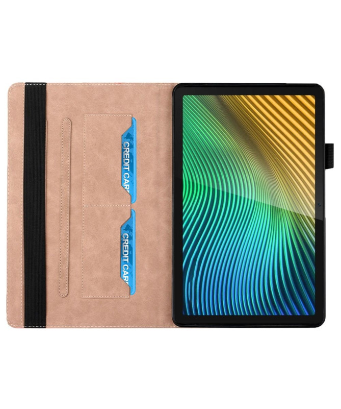 Housse Realme Pad Cube Géométrie Rabat Porte-Cartes