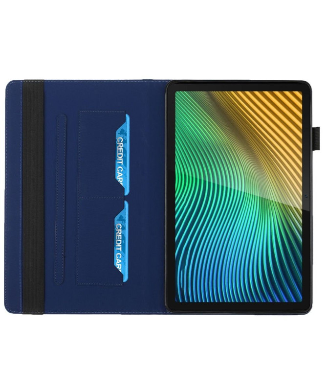 Housse Realme Pad Cube Géométrie Rabat Porte-Cartes
