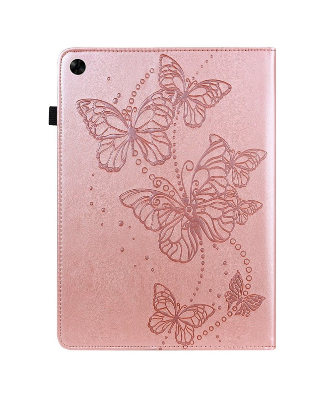 Housse Realme Pad Papillons fonction support