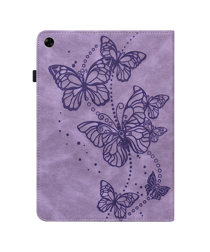 Housse Realme Pad Papillons fonction support