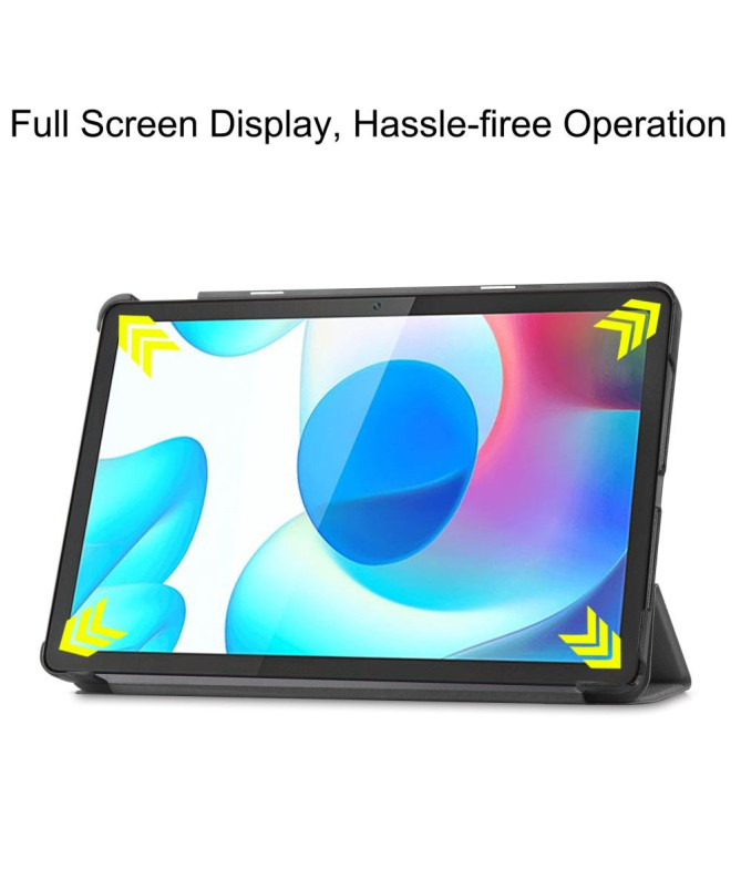 Coque Realme Pad avec rabat fonction support