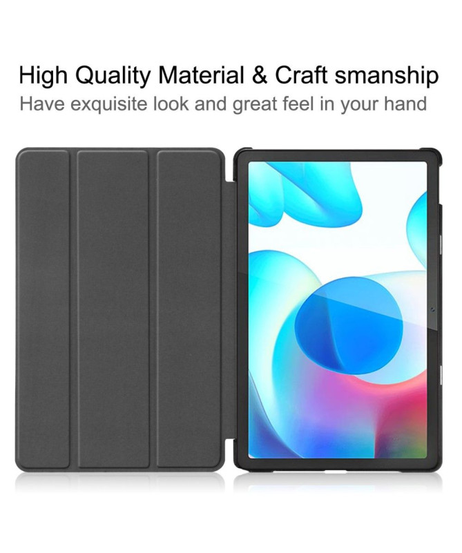 Coque Realme Pad avec rabat fonction support