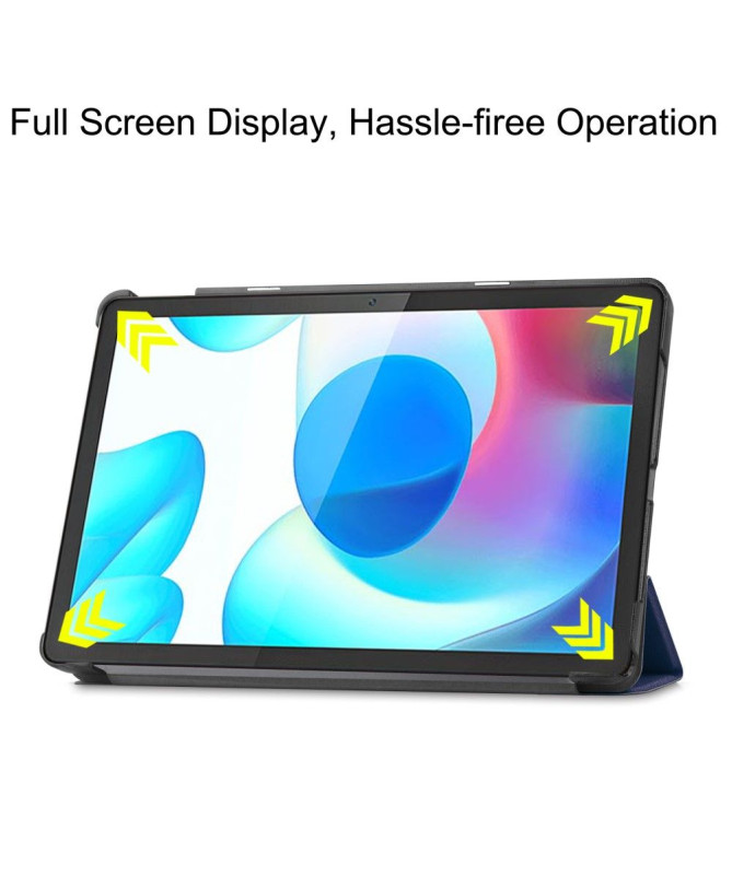 Coque Realme Pad avec rabat fonction support