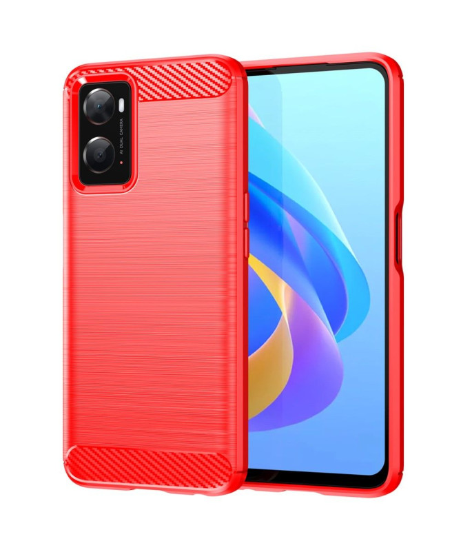 Coque Realme 9i effet brossé silicone