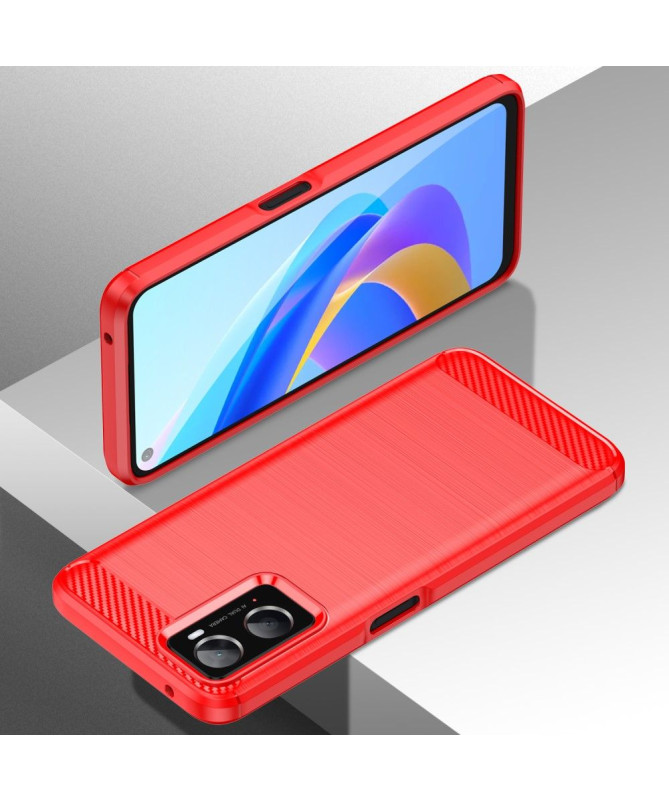 Coque Realme 9i effet brossé silicone