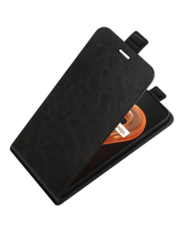 Housse Realme 9i simili cuir avec rabat vertical