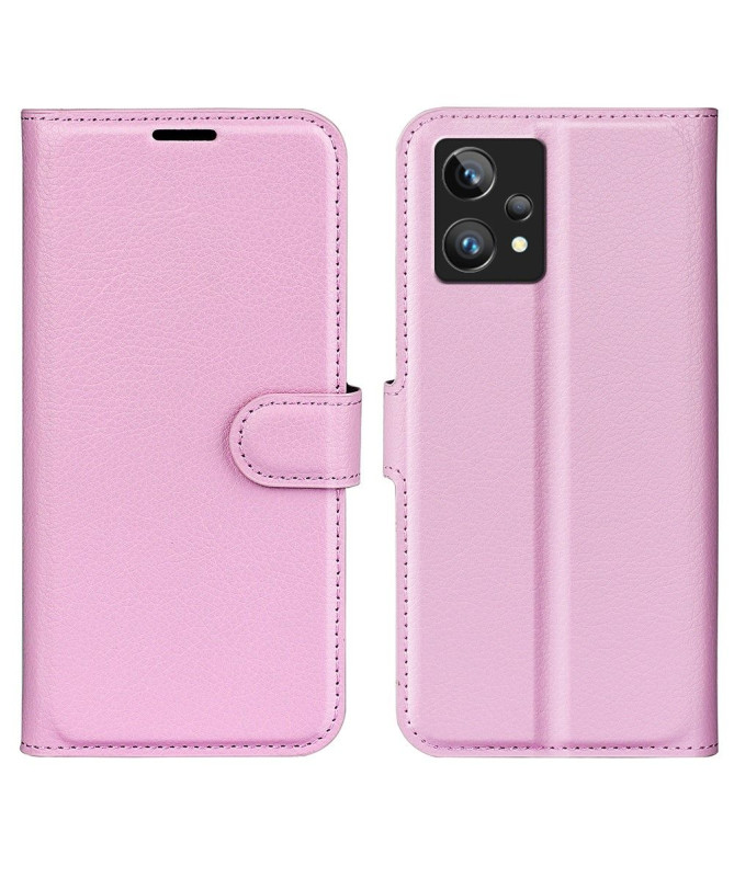 Housse Realme 9 Pro Plus portefeuille style cuir