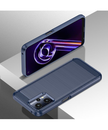 Coque OnePlus Nord CE 2 Lite 5G effet brossé silicone Bleu marine - photo 13