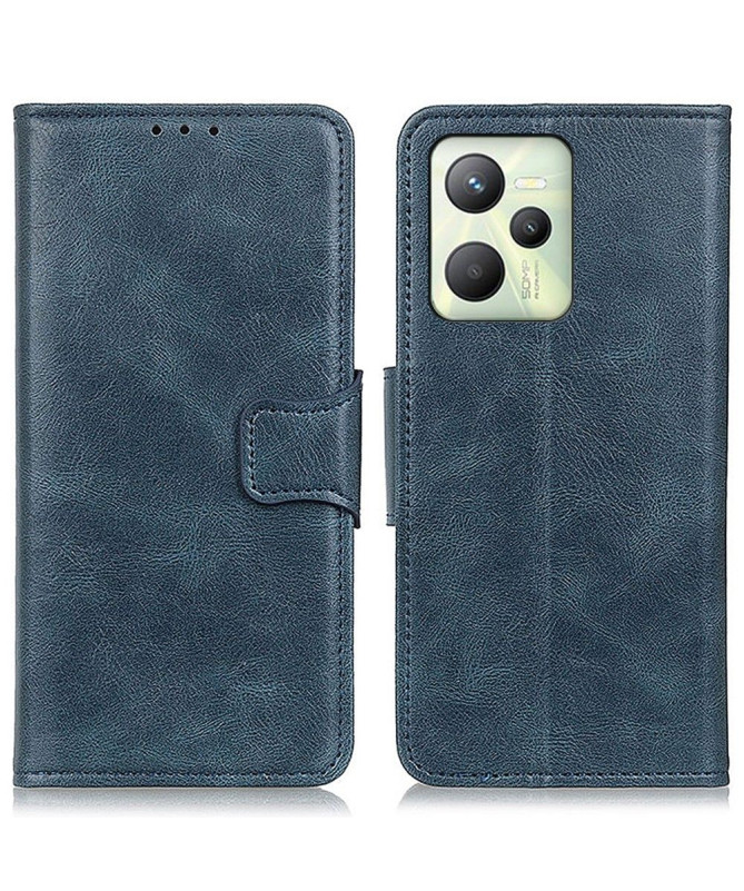 Housse Realme C35 Folio Simili Cuir Fonction Support