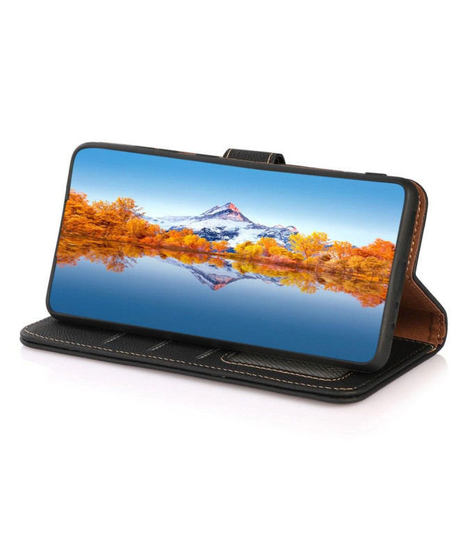 Housse Realme C35 KHAZNEH Classic en cuir