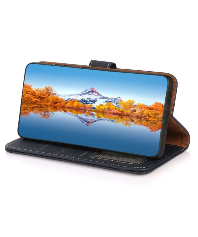 Housse Realme C35 KHAZNEH Classic en cuir