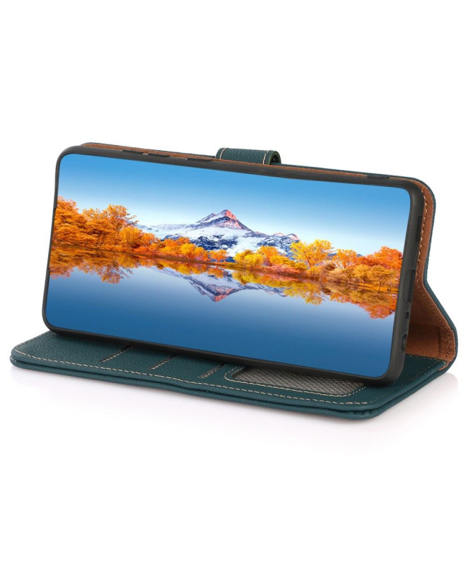 Housse Realme C35 KHAZNEH Classic en cuir