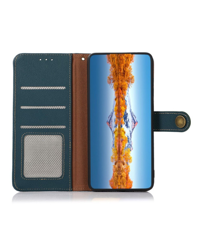 Housse Realme C35 KHAZNEH Classic en cuir