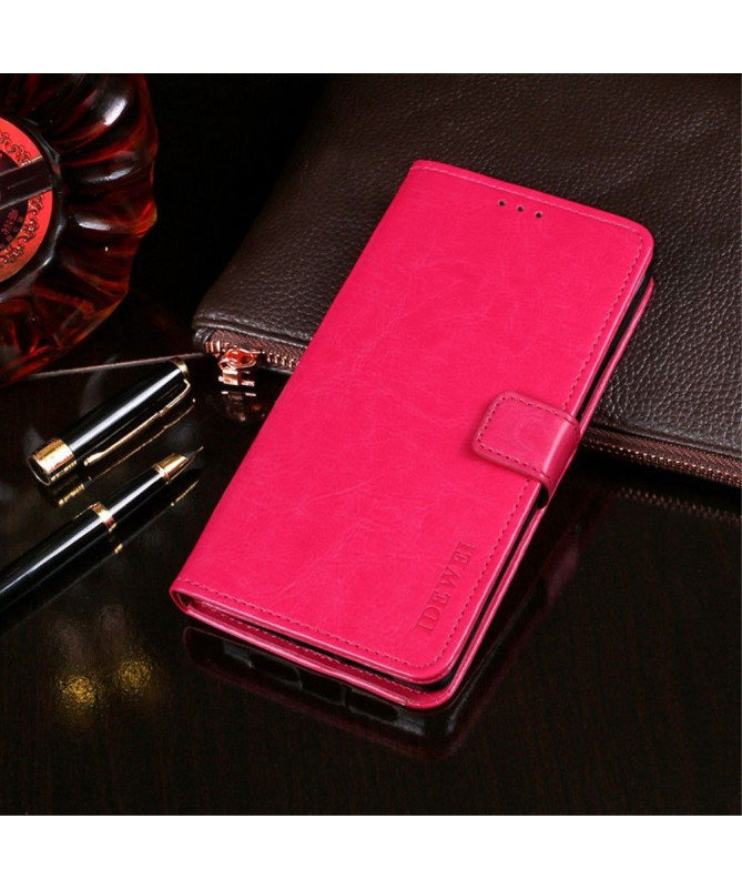 Housse Realme C35 IDEWEI Folio Effet Cuir
