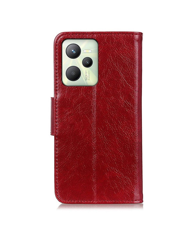 Housse Realme C35 imitation cuir nappa